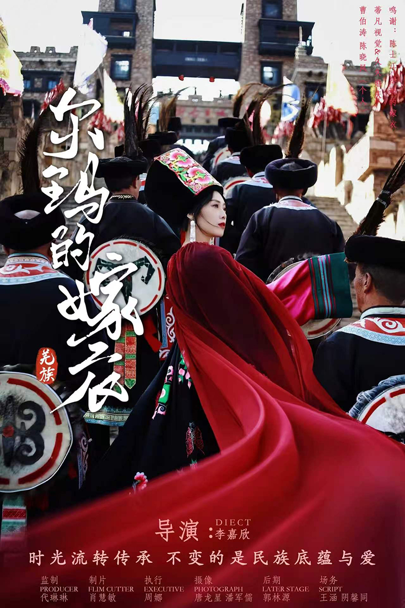 《尔玛的嫁衣》在2025视听中国“石榴花开向未来”“三月三”新视听作品大赛荣获三等奖